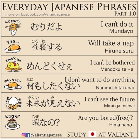 Everyday Japanese Phrases 10 Japanese Phrases Learn Japanese