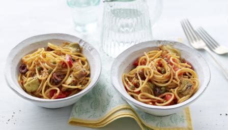 These simple, affordable recipes use everything from tinned tomatoes to flour and sugar. Store cupboard spaghetti recipe - BBC Food