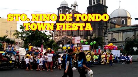 Sto Nino De Tondotown Fiesta Parade Youtube