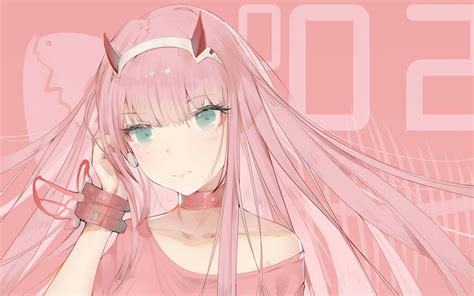 Submitted 2 years ago by mito450. Zero Two Cute Wallpaper 1920X1080 - 762 Darling In The ...
