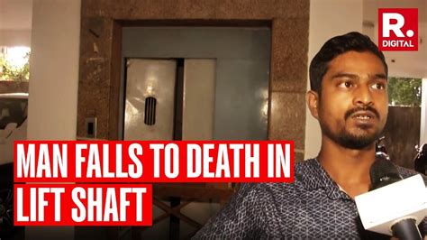 Man Dies After Falling Into A Lift Shaft In Ranchi Jharkhand Youtube