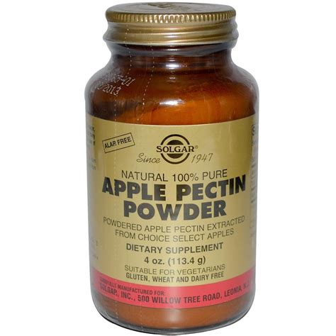 Solgar, Apple Pectin Powder, 4 oz, 113.4 grams Australia - Mega Vitamins