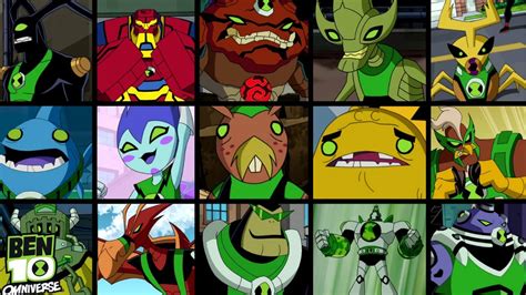 Every New Alien Transformations In Omniverse Ben 10 Youtube