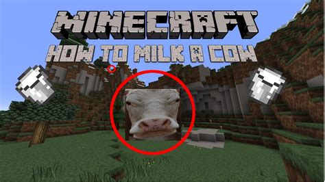 HOW TO MILK A COW MINECRAFT PRO TUTORIAL YouTube