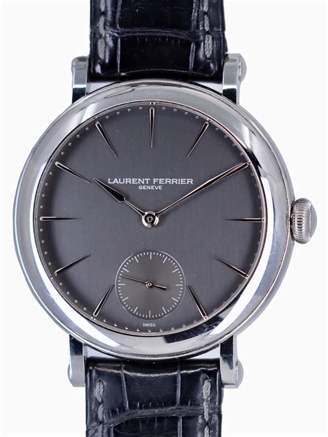 Laurent Ferrier Galet Montre Ecole Micro rotor stainless steel - WRIST ICONS