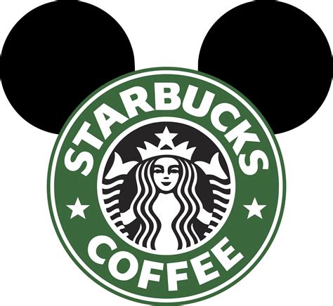 Starbucks Coffee Svg Disney Starbucks Logo Svg Mickey Mous Inspire