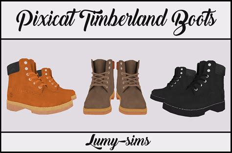 Savage Sims Lumy Sims Pixicat Timberland Boots For Female