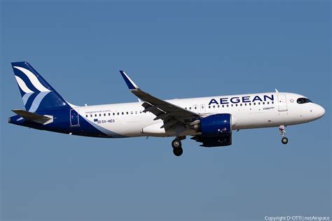 Aegean Airlines Airbus A320 271n Sx Neo Photo 403183 • Netairspace