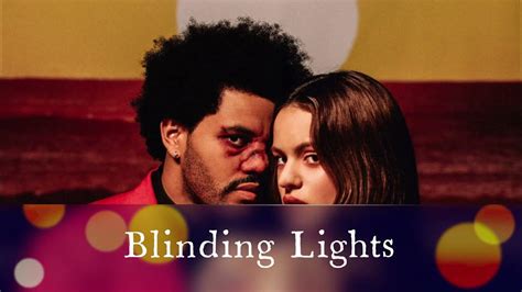The Weekend Blind Lights Lyrics Youtube