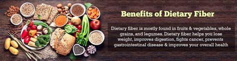 Benefits Of Dietary Fiber