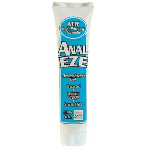 Shop Anal Eze Desensitizing Cream Desensitizing Lube Adam S Toy Box
