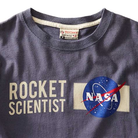Nasa Rocket Scientist T Shirt Official Nasa Apparel Legendary Usa