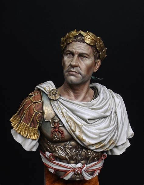 Gaius Julius Caesar Bust By Anson · Puttyandpaint