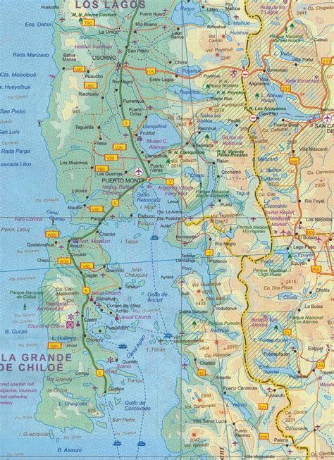 Chile South & Patagonia ITMB Map, Buy Map of Patagonia | Shop Mapworld