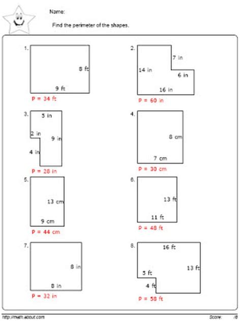 Master Calculating Perimeters With These Worksheets Perimeter