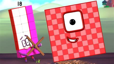Numberblocks Multiply One Hundred And Boo New Big Tum Youtube