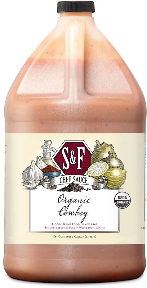 Roasted garlic, parmesan cheese, and herbs team up to make this fabulous dipping sauce, inspired by the beloved and popular sauce at buffalo wild wings. Food Service - Organic Cowboy Sauce - Schlotterbeck & Foss