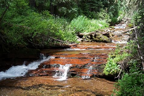 Free Images Tree Forest Outdoor Rock Waterfall Creek River