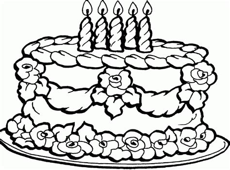 Click the happy birthday cake coloring pages to view printable version or color it online (compatible with ipad and android tablets). Mickey Mouse Cake Coloring Pages - Coloring Home