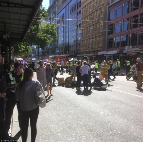 Aerial Photo Shows Horrific Aftermath Of Flinders Street Daily Mail