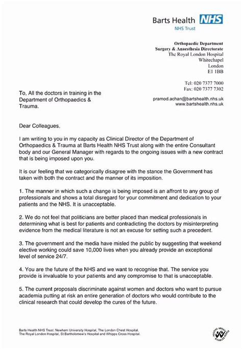 30 Nhs Letter Of Recommendation Template Hamiltonplastering
