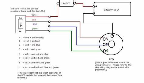 3 pole 4 position rotary switch schematic