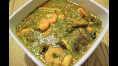 How To Cook Nigerian Okra Soup Ila Nigerian Food Recipes Youtube