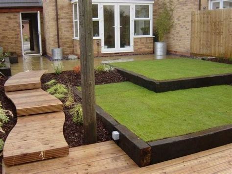 We'd like to go ahead and build any one of these in our backyards Wooden garden sleepers - Yes or no to railway sleepers in ...