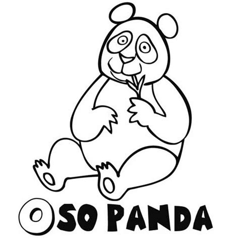 Dibujos Para Colorear E Imprimir De Osos Panda
