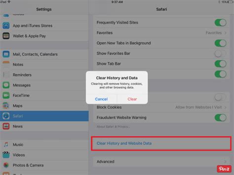 Sep 11, 2019 · here, you can see the size of the cookie files for every website stored on your ipad. How to Remove Cookies and Web History on the iPad