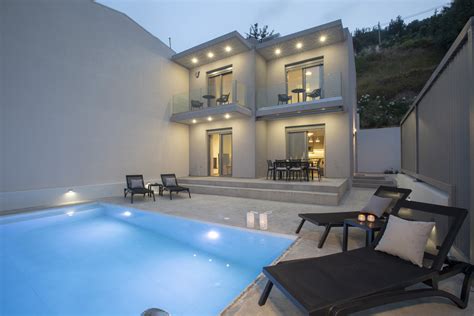 Villa Argia Aloft Luxury Villas Lefkada With Heated Pool And Sea View