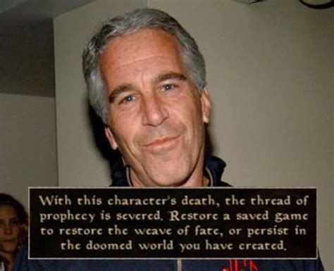 fate of the world altered jeffrey epstein sex trafficking case know your meme