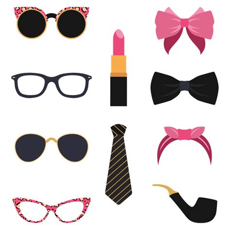 Party Photo Booth Props Png Free Transparent Png 2250834