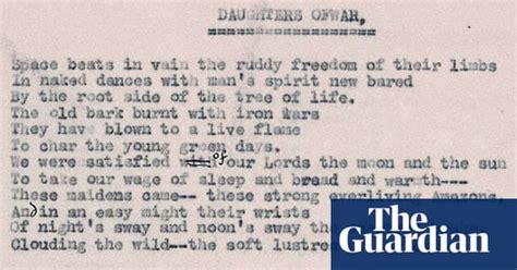 poets of the first world war books the guardian