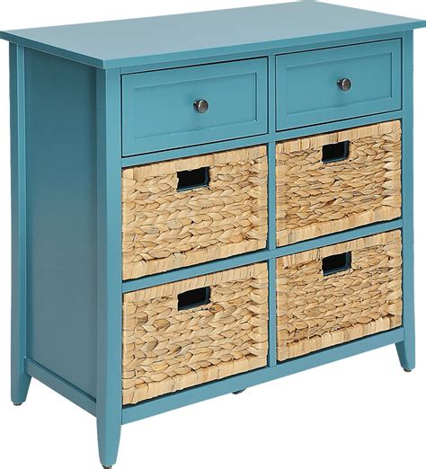 Flavius Blue Accent Cabinet Rooms To Go