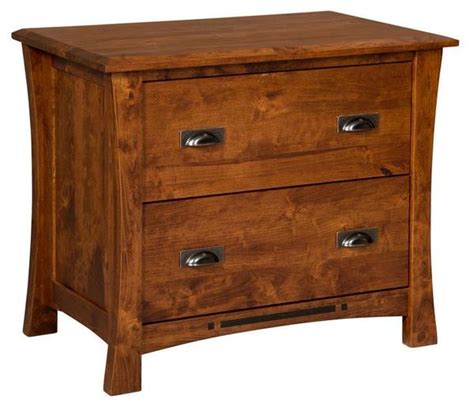 By maple corner woodworks $2,098.00 sale: Iris Mission Solid Wood Lateral File Cabinet from ...