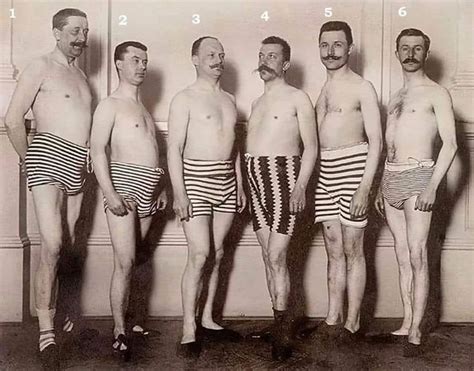 Early S Mens Beauty Contest In Vintage Swimsuits
