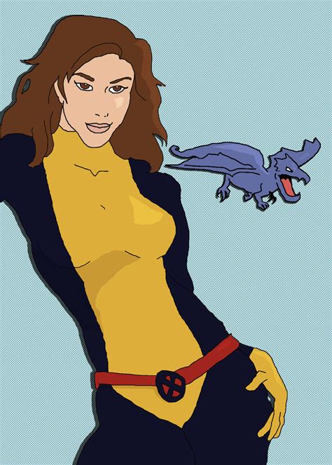 Kitty Pryde And Lockheed By Mollyd On Deviantart