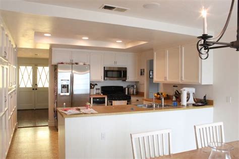 It's often in which families not merely cook and dine, but also wherein they play games, pay bills, chat … Before & After: Kitchen — Amy Meier Design | Before after ...