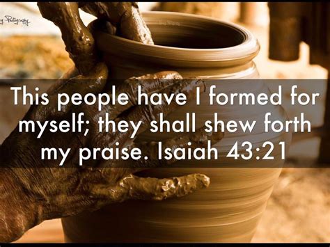 This People Have I Formed For Myself They Shall Shew Forth My Praise