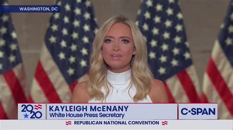 Kayleigh Mcenanys Full Remarks At The Gop Convention Youtube
