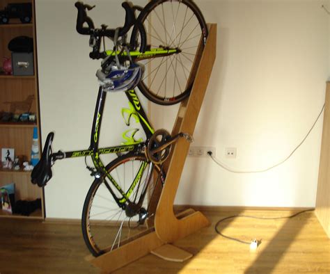Bike Rack Of Wood 3 Steps With Pictures Instructables