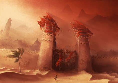 The Gates Of Umbar Harad By Direimpulse On Deviantart Painting