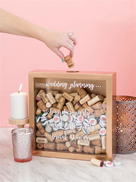 That's why soonlyweds take the time to create personalized wedding registries—and a couple's wish list is always the best place for guests. This DIY Wedding Cork Keepsake Frame Is The Absolute Cutest!