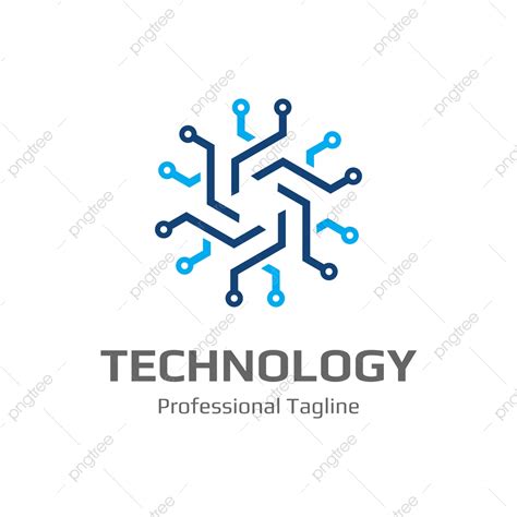 Plantilla De Logotipo De Tecnología Png Dibujos Logo Tecnología
