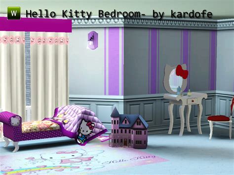 The Sims Resource Hello Kitty Bedroom