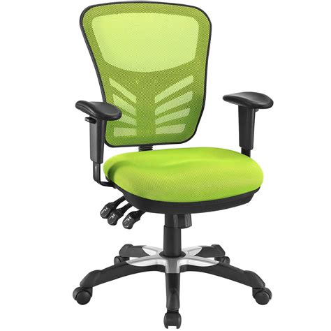 Articulate Mesh Office Chair Green By Modway