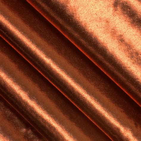 Cali Fabrics Copper Tissue Lame