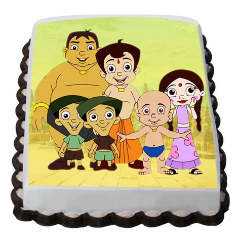 Chota Bheem And Gang Cake Send Ts To Hyderabad From Usats To