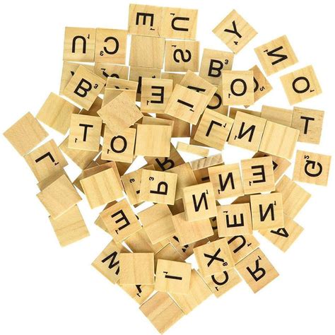 Scrabble Wood Tiles 100 500 Pieces Full Sets Letters